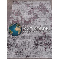 Турецкий ковер Grand 23418-950 Серый-красный